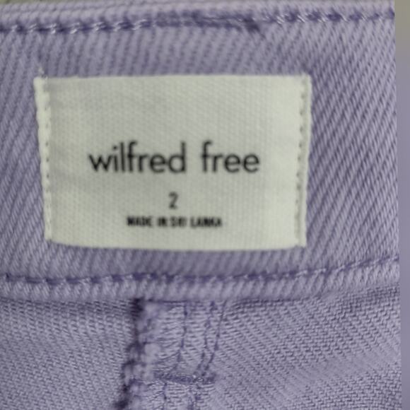 Aritzia Wilfred Free Modern Cargo Purple Pants Size 2 - Picture 3 of 16